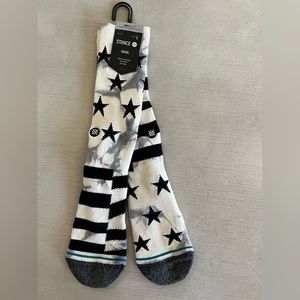 Stance Casual Combed Cotton Blend Mid Cushion Crew Socks.